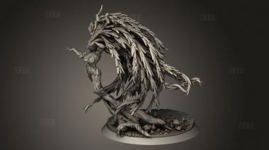 Лес Сул Силлис Ивовые Дриады Летние Феи Зачарованные 3d stl модель для ЧПУ