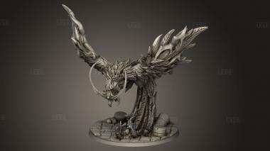 Культ Ока Грифонов ПРОТИВ Феникса Арканикса 3d stl модель для ЧПУ