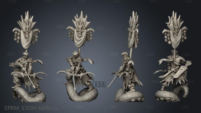 Fantasy Abyss Guard male AE 3d stl модель для ЧПУ