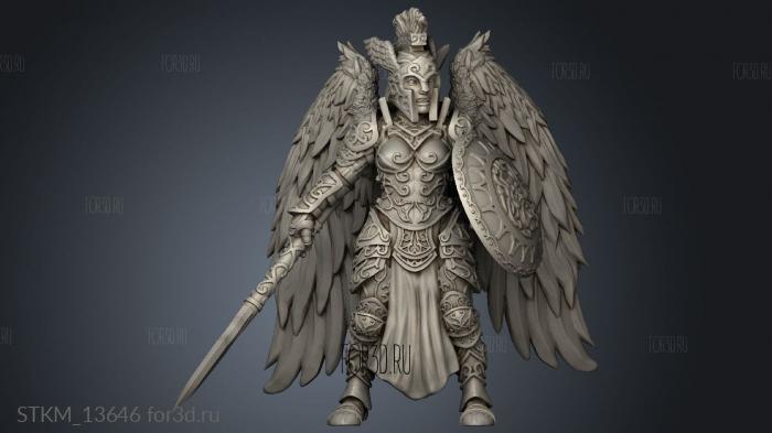 neith aasimar paladin 3d stl модель для ЧПУ