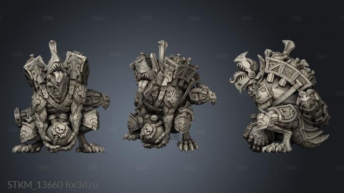 Flesh Devourer 3d stl модель для ЧПУ