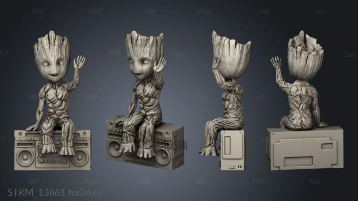 Hello Groot Figurine statue