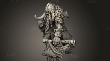 Ледяной Гигант 3d stl модель для ЧПУ