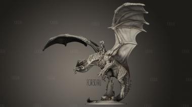 Гигантские летающие Драконы 3d stl модель для ЧПУ