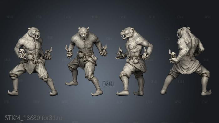 Hour Demons Rakshasa Magic 3d stl модель для ЧПУ