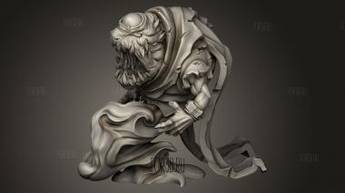 Забытый Лабиринт Призрак Миньоны Миньон 3d stl модель для ЧПУ