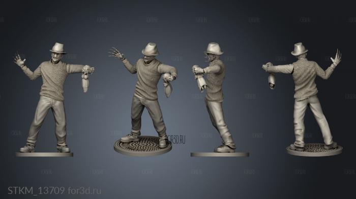 Freddy Krueger 3d stl модель для ЧПУ