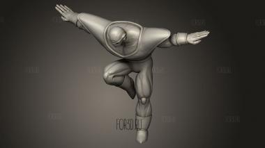 Масло Frieza forces измельчают 3d stl модель для ЧПУ
