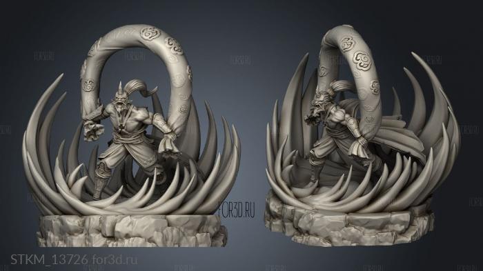 Fujin stl model for CNC