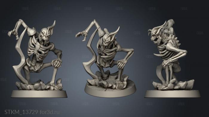 Frost Metal Clan Kentargh Grotar Skeletons Skeleton FM stl model for CNC