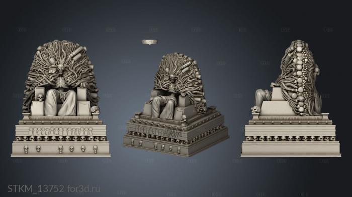 Glorious Overlord Fabulous Pillar Guardians stl model for CNC