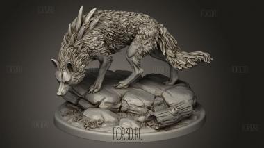 Охотники на Драконов Дикие Волки 3d stl модель для ЧПУ