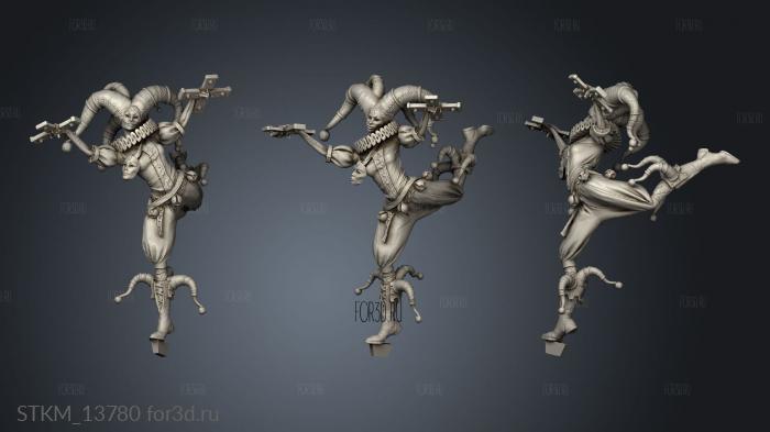 Jester Female stl model for CNC