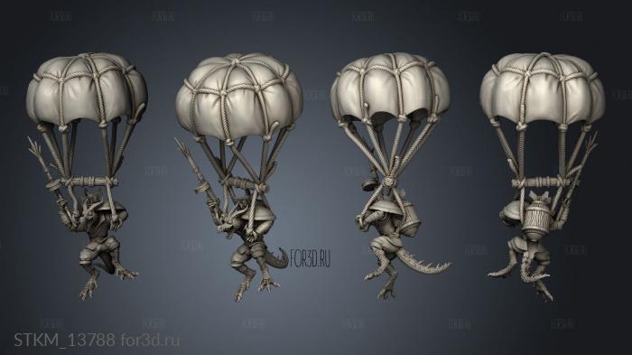 Dragon War Kobold Paratroopers Para