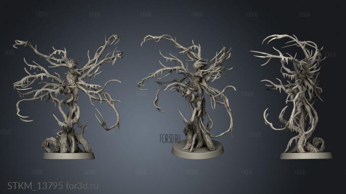 Gennaio Dryad Guardian stl model for CNC