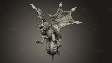 Знакомая Древесная Лягушка Дженнаио 3d stl модель для ЧПУ