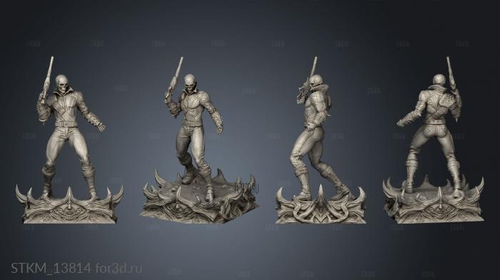 ghost rider statue tsaber 3d stl модель для ЧПУ