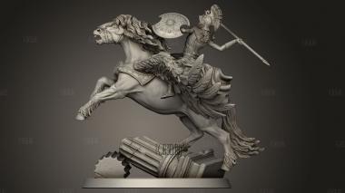 Гхой Одиссей,Всадник на Олимпе 3d stl модель для ЧПУ