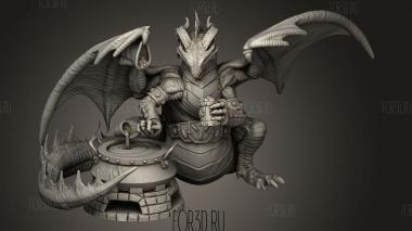 Расщепленный Блеск 3d stl модель для ЧПУ