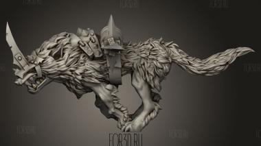 Ярмо Колесницы Гоблина-Волка 3d stl модель для ЧПУ