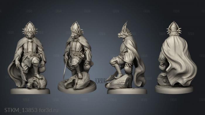 Hour Demons Rakshasa Leader 3d stl модель для ЧПУ