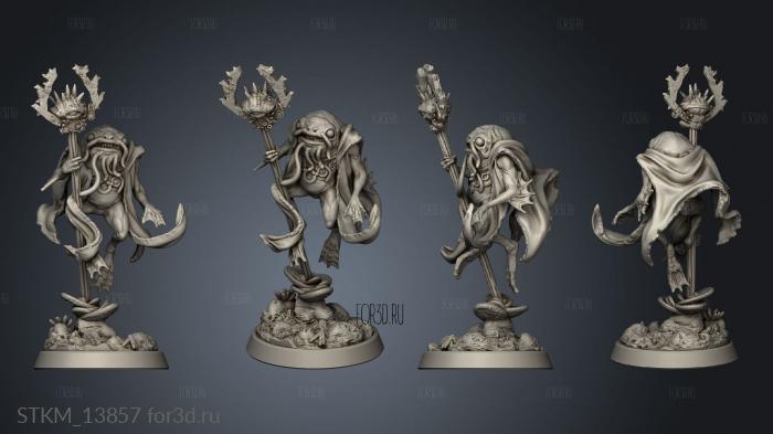 Going Down The Drain Enemies Fishman Archpriest 3d stl модель для ЧПУ