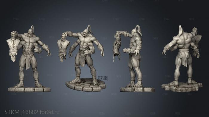 Goro Scorpion Bounding 3d stl модель для ЧПУ