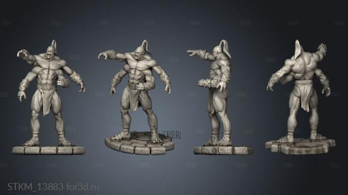 Goro Scorpion 3d stl модель для ЧПУ