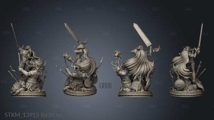 Guts Berserk Berserkver 3d stl модель для ЧПУ