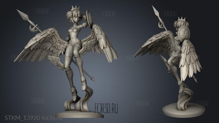 Gwendolyn Azerama NSFW stl model for CNC