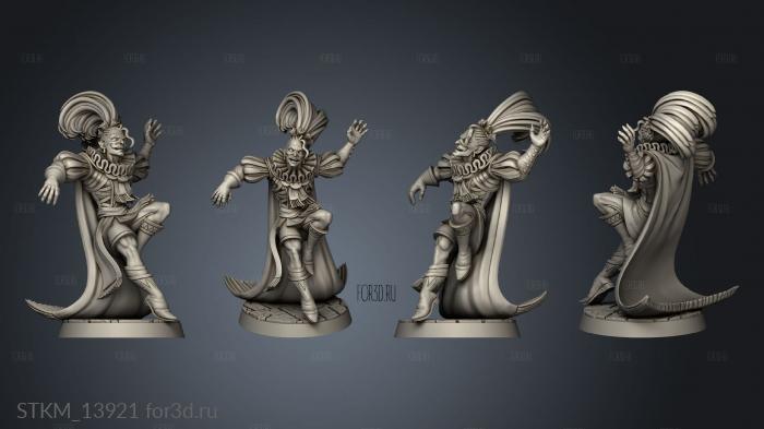 Classic The Jester 3d stl модель для ЧПУ