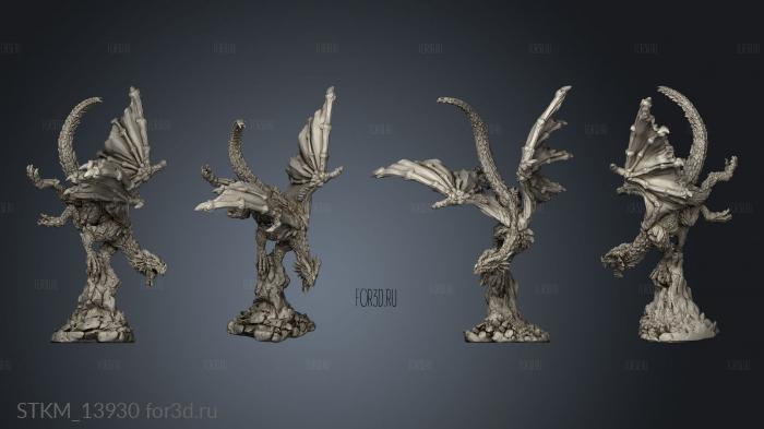 Gyth Void Pirates Red Dragon Rider With Commander 3d stl модель для ЧПУ