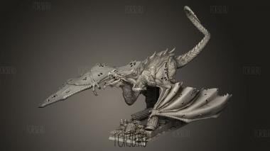 Monsters Dragon сальвахе Уил Кв 3d stl модель для ЧПУ