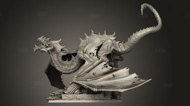 Monsters Dragon сальвахе Уил Кв 3d stl модель для ЧПУ