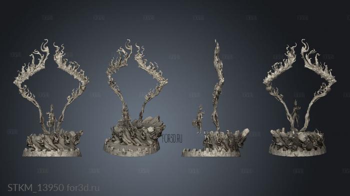 Infernal Triad Inferno 3d stl модель для ЧПУ