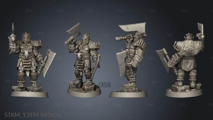 Fang Clan Dogor The Blunt Cleaver 3d stl модель для ЧПУ