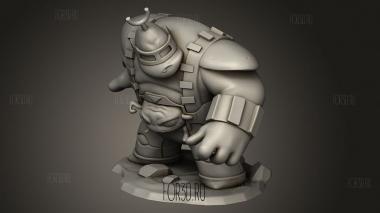 Крэнг Чиби 3d stl модель для ЧПУ