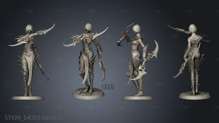 death deathcult blades brandish 3d stl модель для ЧПУ