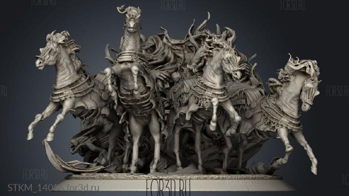 Sorrowsworn Baron Horses The Horse stl model for CNC