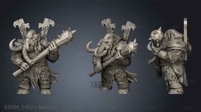 Bloodfields Shapeshifters Mammoth stl model for CNC