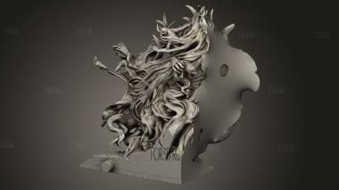 Лошади Печального Барона,Лошадь 3d stl модель для ЧПУ
