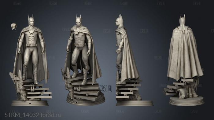 Keaton Batman 3d stl модель для ЧПУ