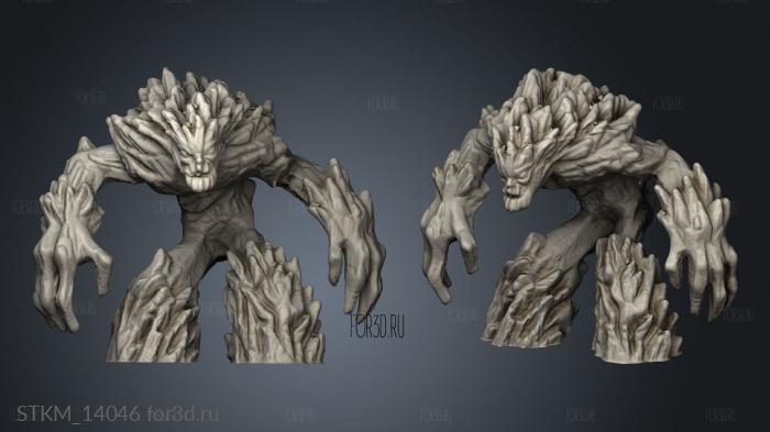 Heroscape Figures Greater Ice Elemental stl model for CNC