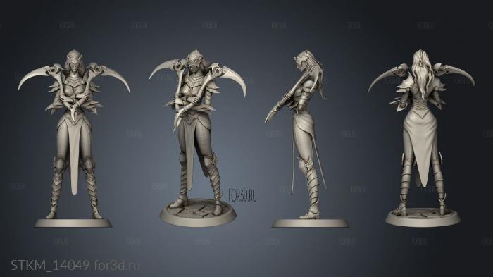 death deathcult sickles crossed 3d stl модель для ЧПУ