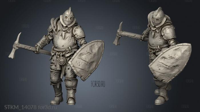 Hero Defender Otto Palad stl model for CNC
