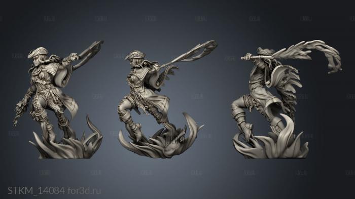 Hero Noisette Action Blood Blade stl model for CNC