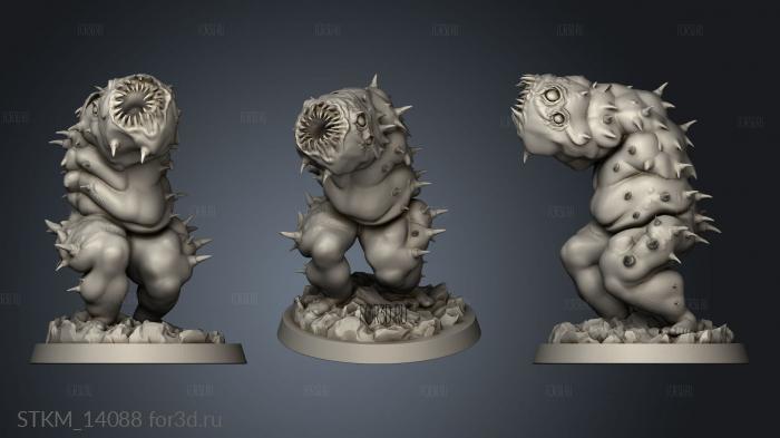 Heroes Beasts As Creatures worm man stl model for CNC