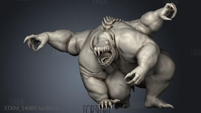 Heroes Beasts THE BEAST stl model for CNC