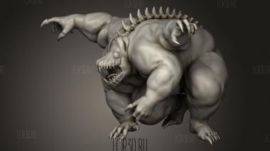 Герои-Звери 3d stl модель для ЧПУ