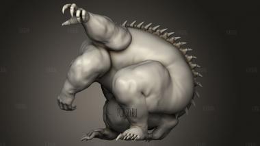 Герои-Звери 3d stl модель для ЧПУ